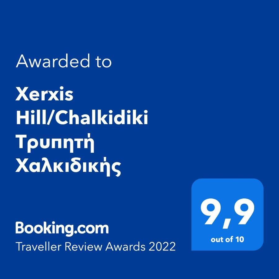 Xerxis Hill/Chalkidiki Τρυπητή Χαλκιδικής Villa Nea Roda Ngoại thất bức ảnh